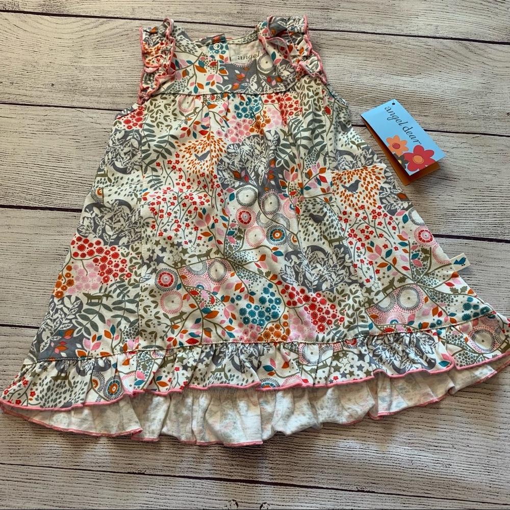 Angel Dear Floral Dress Size 6-12 Months